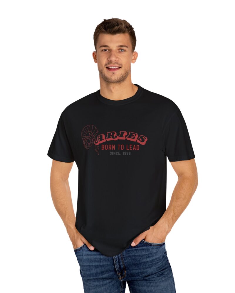 Aries Born to Lead T-shirt - Unisex