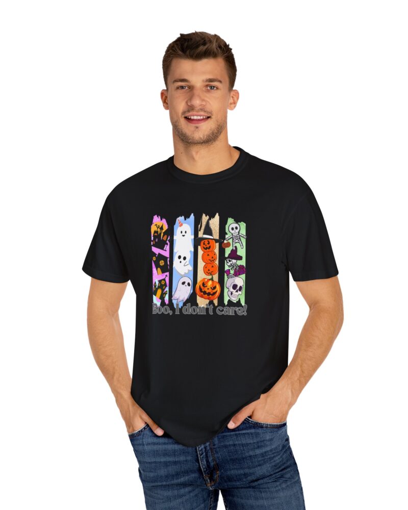 Boo I don't care Halloween T-shirt - Unisex