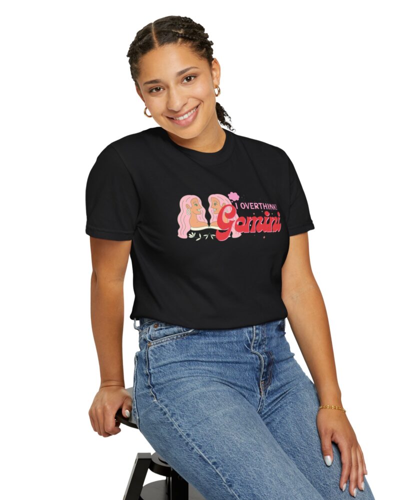 Gemini Illustration I overthink T-shirt - Women
