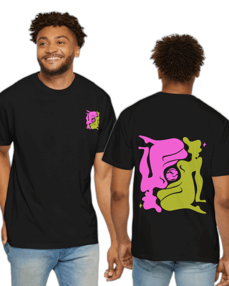 Gemini Abstract T-shirt - Unisex