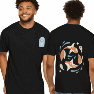 Koi Fish Pisces Graphic T-shirt - Unisex