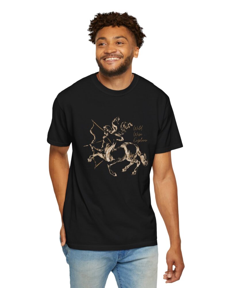 Wild, Wise Explorer Sagittarius T-shirt - Unisex
