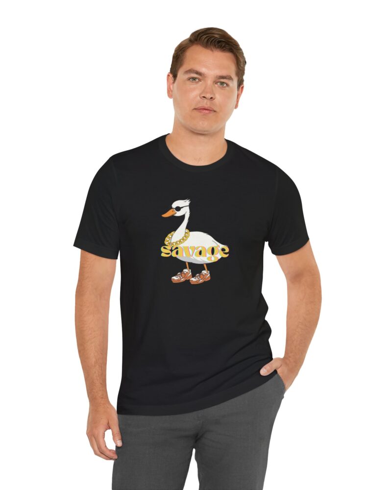 Savage White Duck T-shirt - Unisex