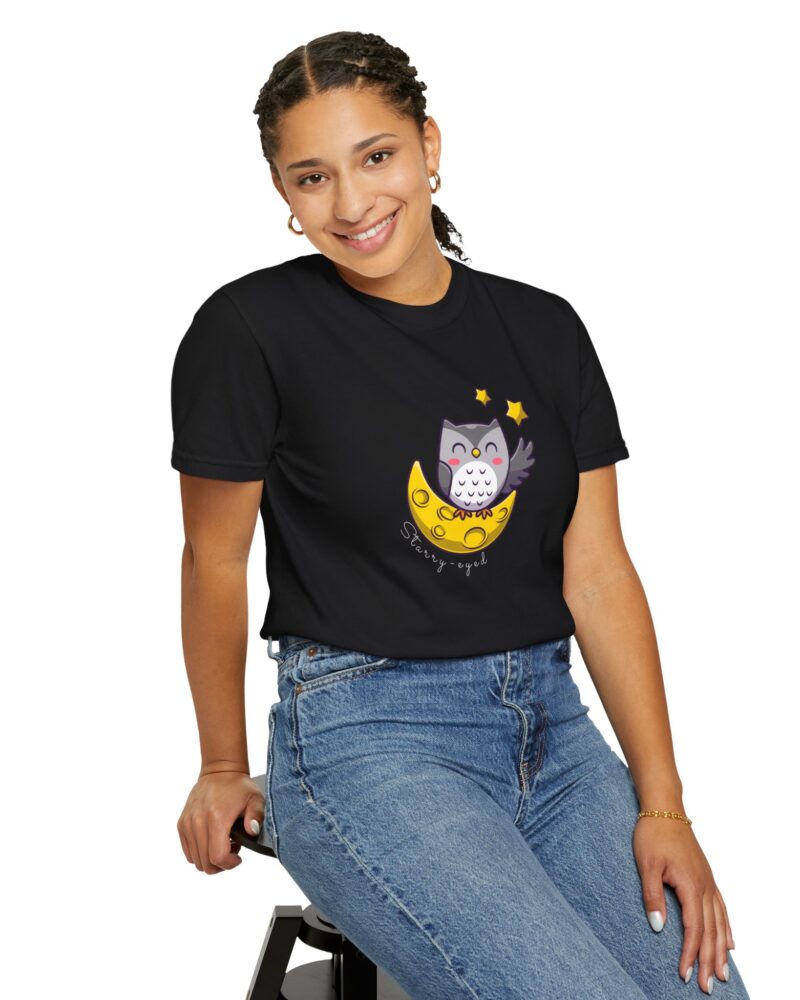 Sleeping owl starry eyed T-shirt - Unisex