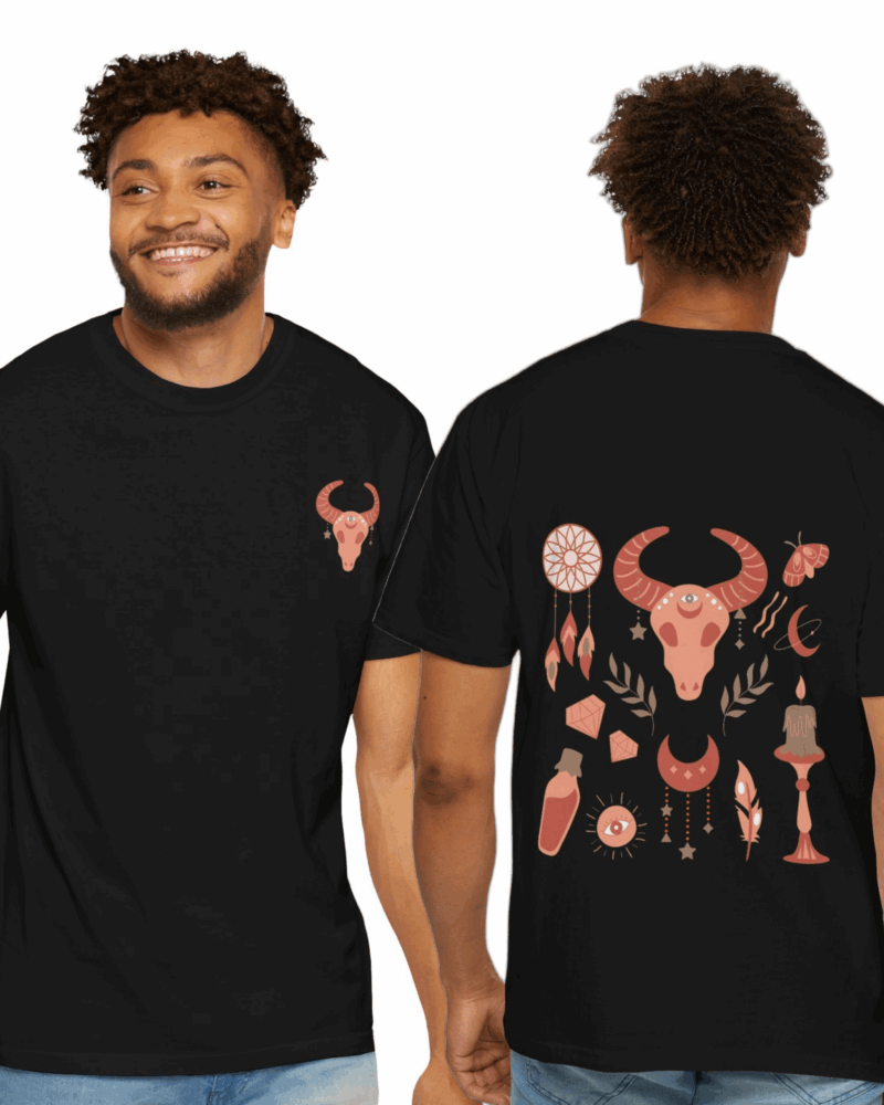 Boho Taurus Elements T-shirt - Unisex