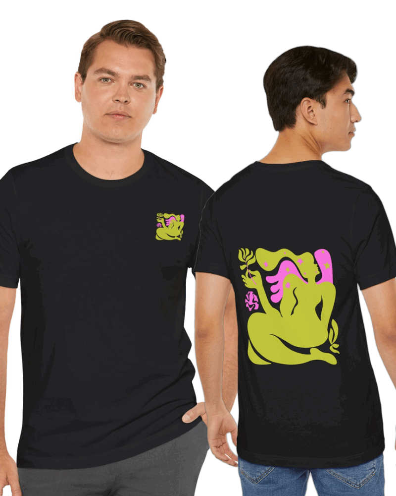 Virgo Zodiac Abstract T-shirt - Unisex